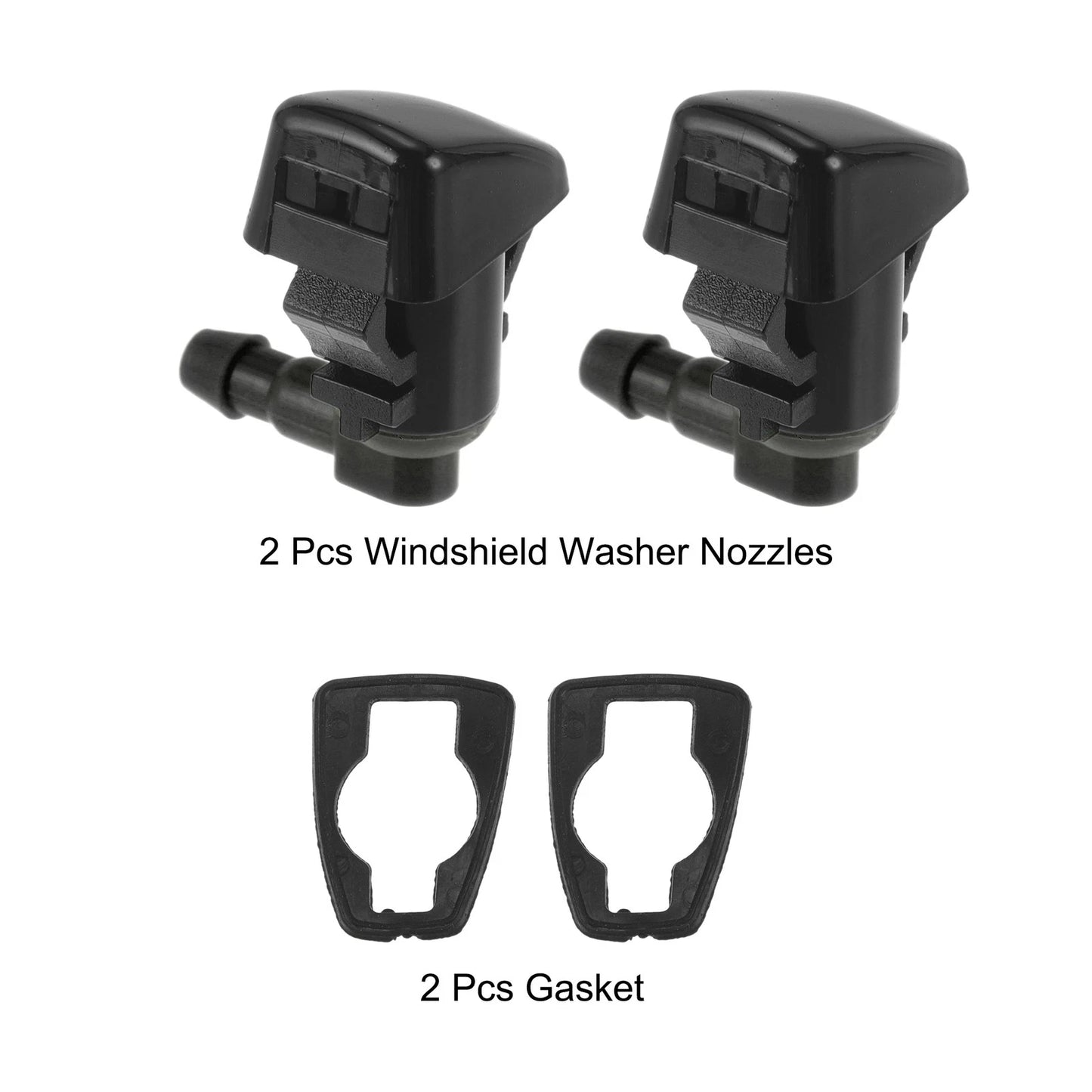 2 x Front Windshield Washer Nozzles for Jeep Cherokee (2014-2019)