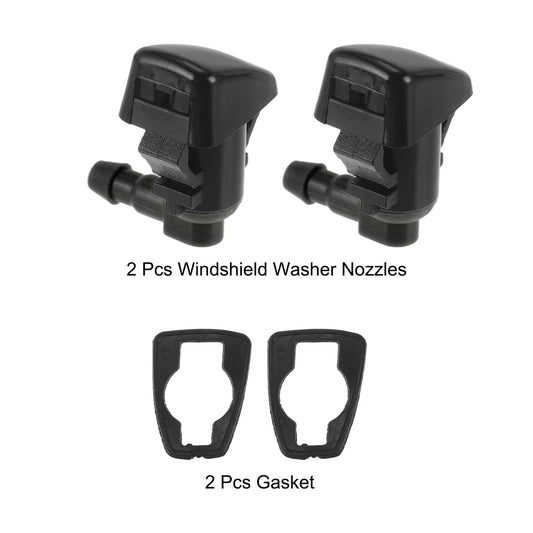 2 x Front Windshield Washer Nozzles for Jeep Cherokee (2014-2019)