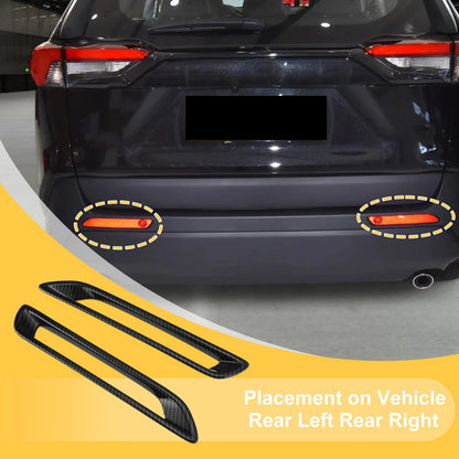 Rear Left Right Fog Light Cover Trim for Toyota RAV4 (2019–2025)