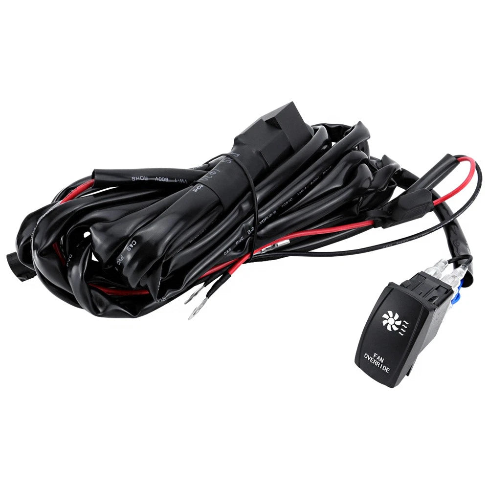 Cooling Fan Override Rocker Switch for UTV Can-Am Polaris RZR Ranger 800-900