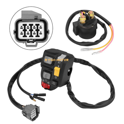 Handlebar & Starter Relay Switch 2x4 for Honda Recon 250 ES (2002–2004)