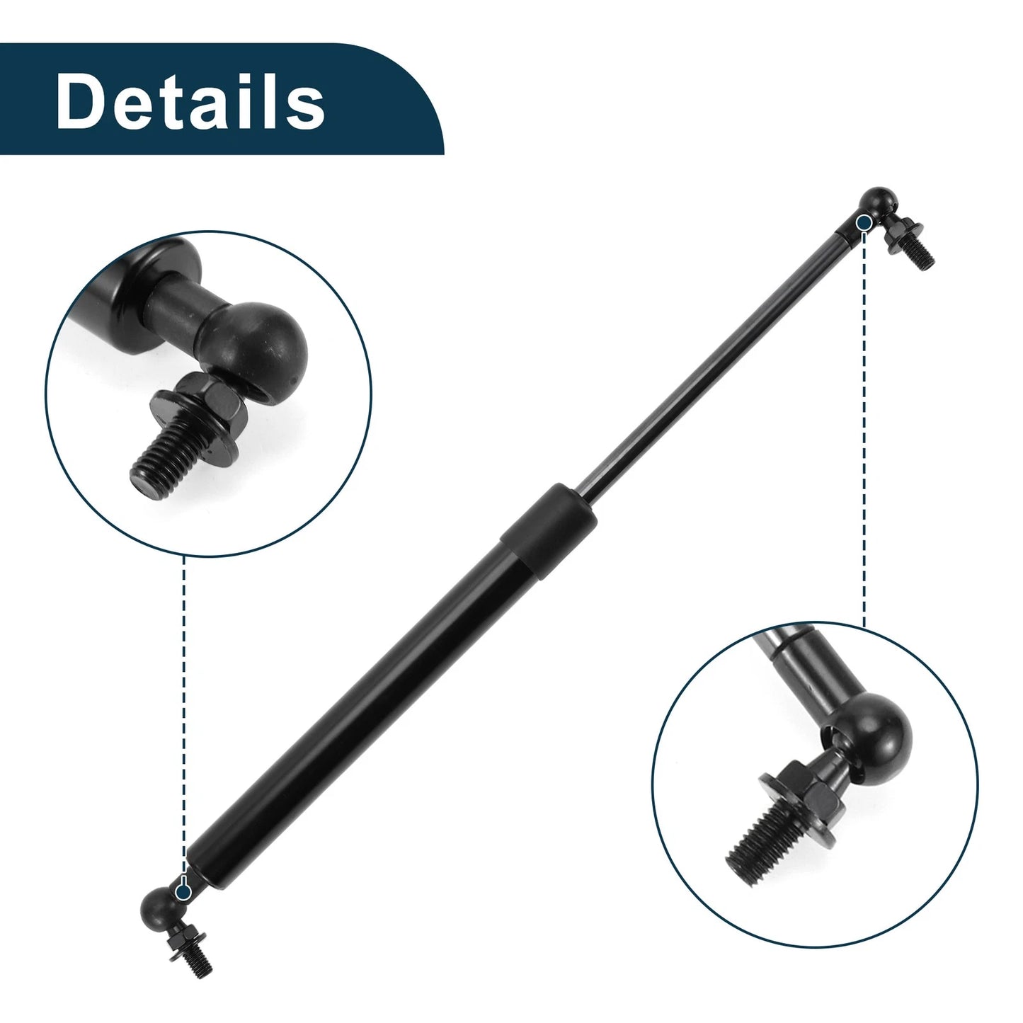 Bonnet Lift Supports 2 x Gas Springs for Toyota Celica (1982-1984)