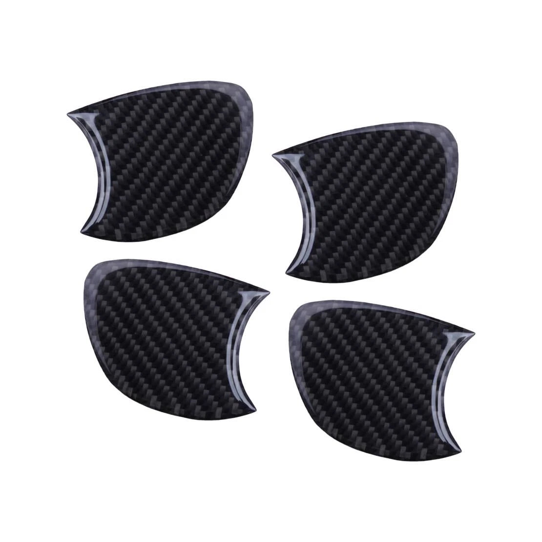 Carbon Fiber Interior Door Handle Bowl Cover for Toyota Corolla (2007-2013)