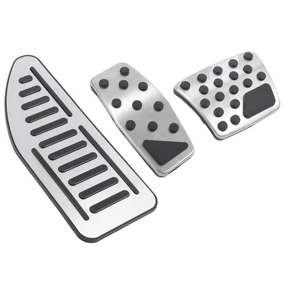 Footrest Accelerator Brake Pedal Pads Covers for Jeep Compass (2017-2021)
