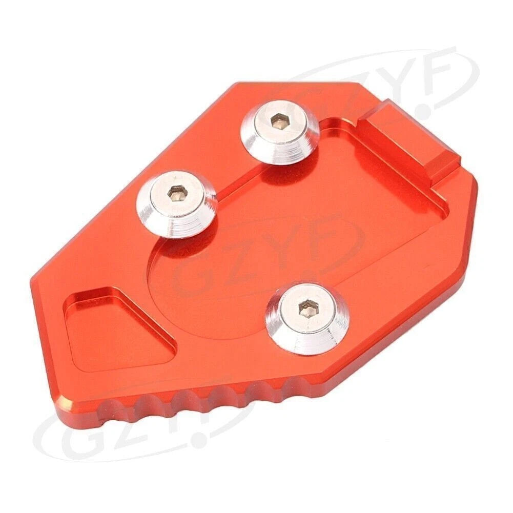 Motor Foot Side Kickstand Extension Pad for HONDA CB1000 (2008-2015) Orange