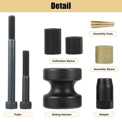Injector Puller & Seal Installer Tools for BMW N14 N18 N54 (2006-2020)