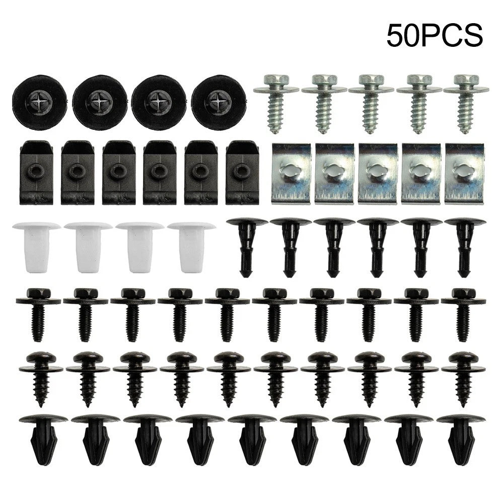 Guard Fasteners Screws Metal Plastic Cover Clips Bottom Shield