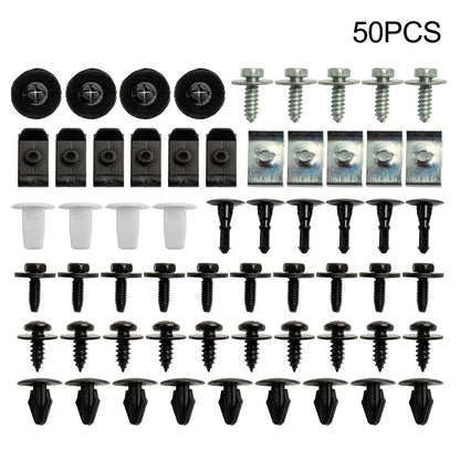 Guard Fasteners Screws Metal Plastic Cover Clips Bottom Shield