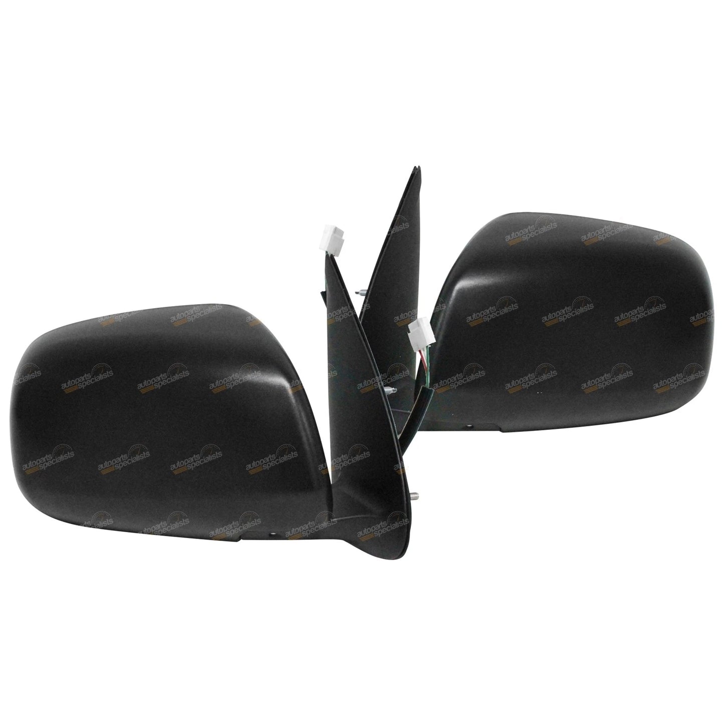 LH+RH / Black Electric Side Door Mirror for Toyota Hilux (2005–2010)