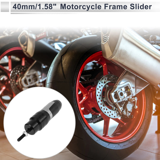 10mm Aluminum Alloy Motorcycle Slider Frame 1 Pc for Make Model