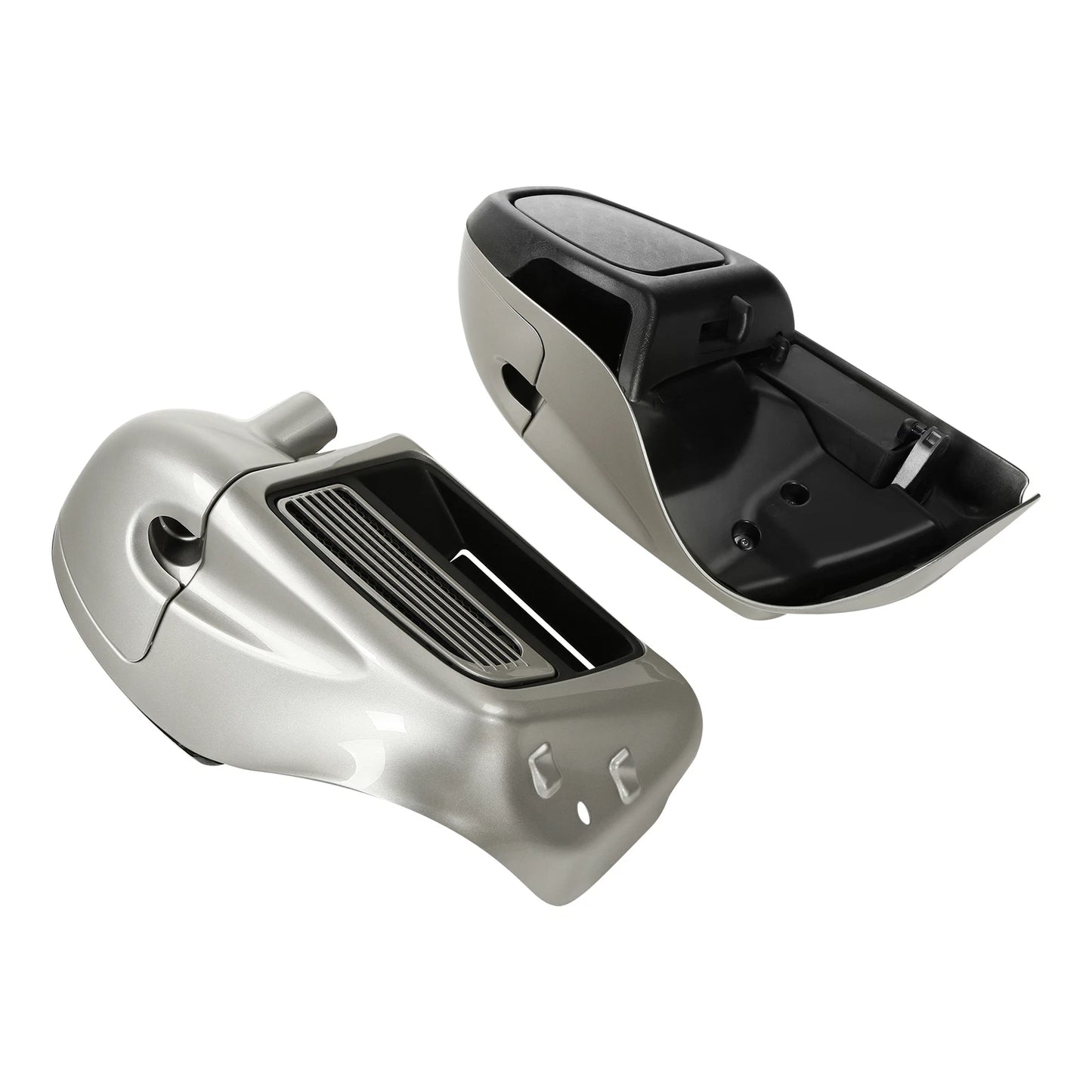 Vented Fairings for Harley Road Glide Touring 2014-2023 Silver Fortune