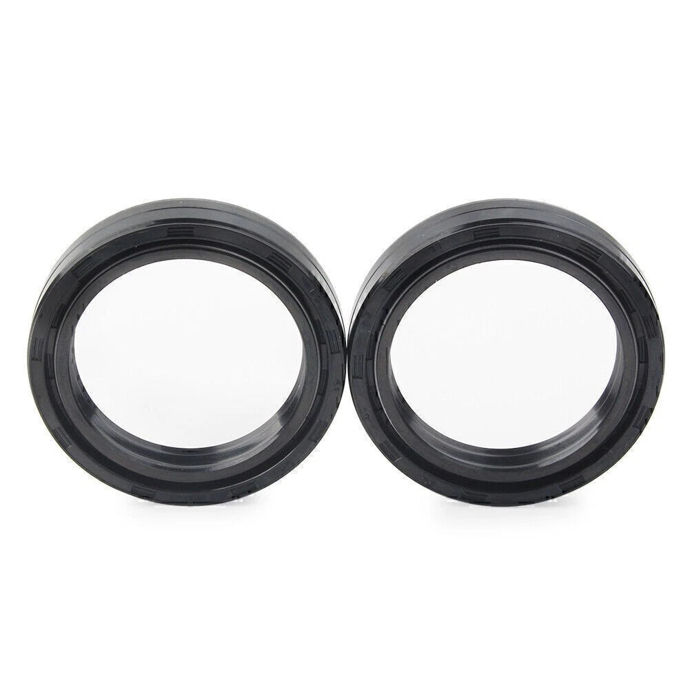 Black Oil Seals for Motorcycle Front Fork Damper Shock Absorber (41-54mm)