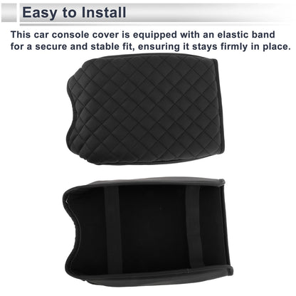 Center Console Cover for Toyota Tacoma 2016-2023 Black 1 x Piece