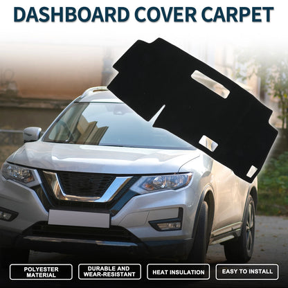 Dashboard Cover Mat for Nissan Serena C28 (2015-2024) - Black 1 Set