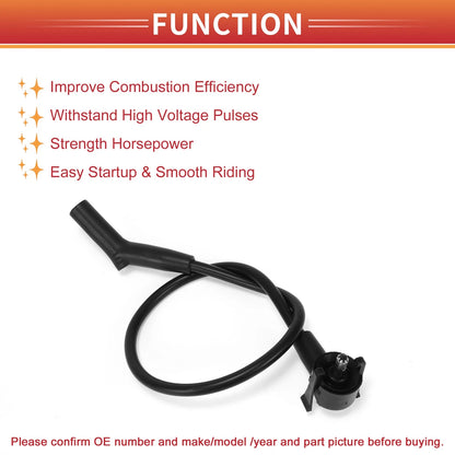 6 x Spark Plug Wire Ignition Coil Cables for Ford Windstar (1999-2000)