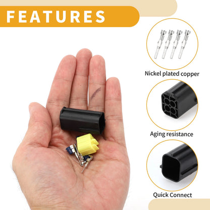 4 Pin O2 Oxygen Sensor Connector Plug for Mazda