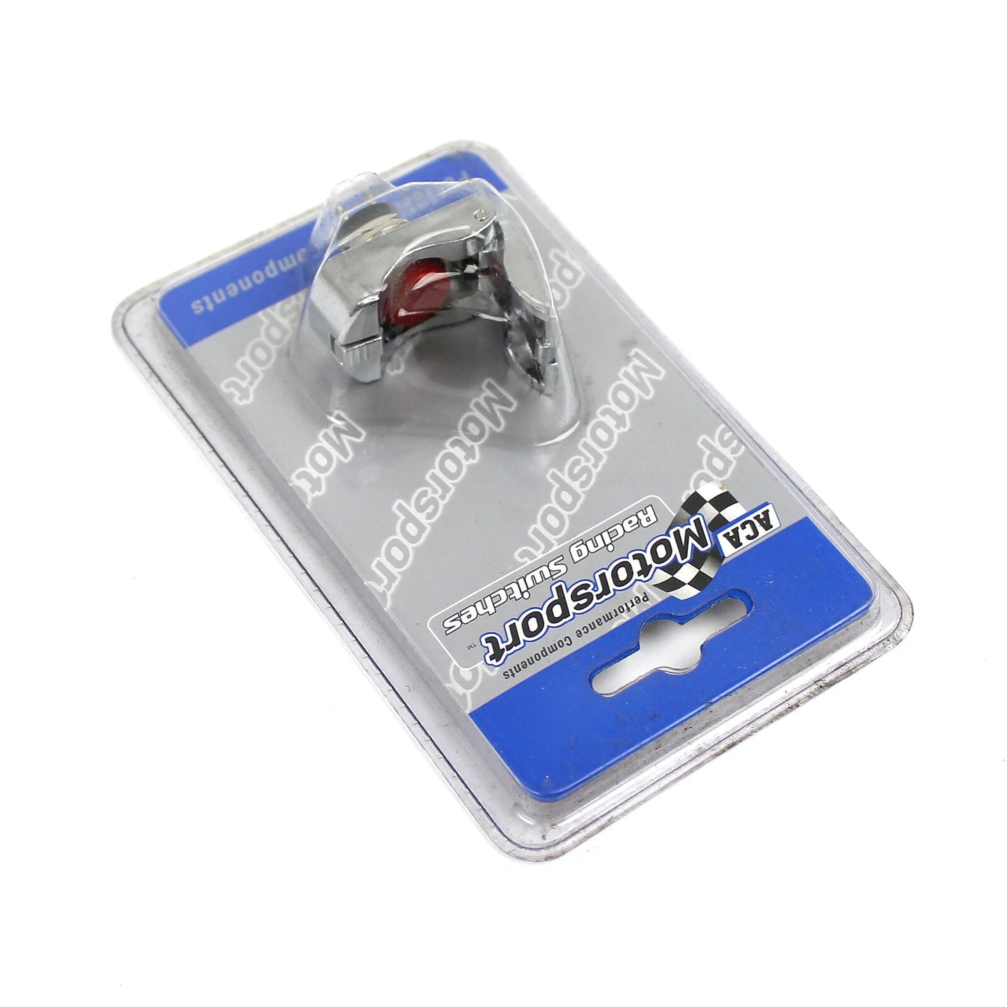 Chrome Push Button Switch for ACA Motorsports Racing
