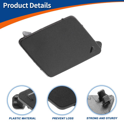 Front Right Side Bumper Tow Hook Cover for BMW (2012-2019) Sophisto Grey