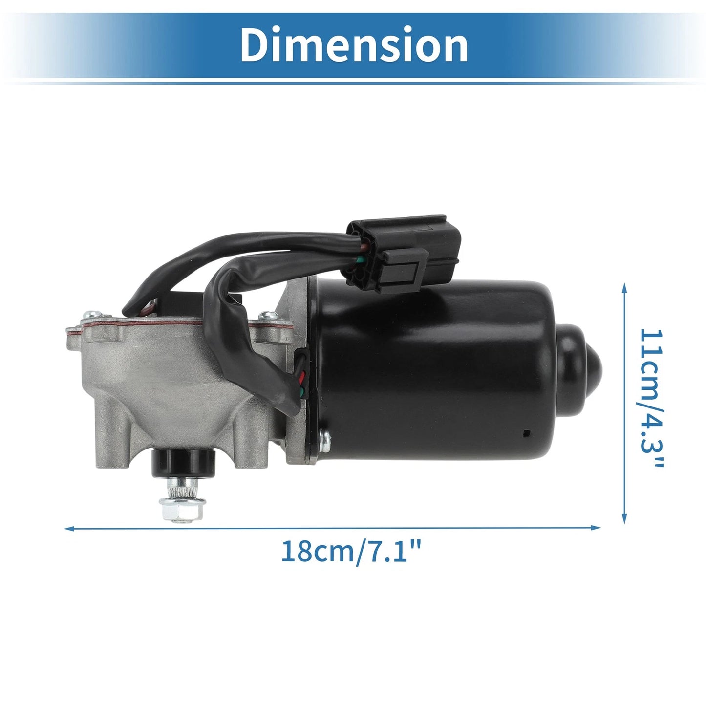 Front Windscreen Wiper Motor for Land Rover Freelander (1998-2006)