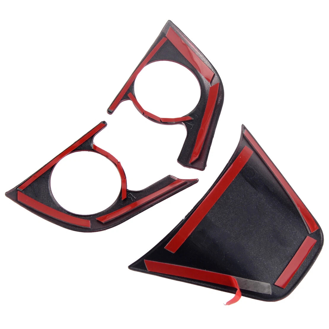 3 x Inner Steering Wheel Trim for Toyota Corolla Hatchback (2018-2019)