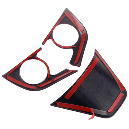 3 x Inner Steering Wheel Trim for Toyota Corolla Hatchback (2018-2019)