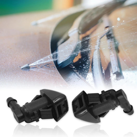 2 x Front Windshield Wiper Nozzles for Jeep Grand Cherokee (2005-2016)