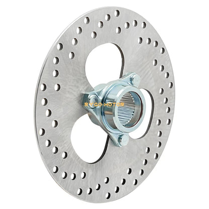 Rear Brake Rotor Disc & Flange Hub for Honda FourTrax 250 TRX250X 2x4 (1987–1992)