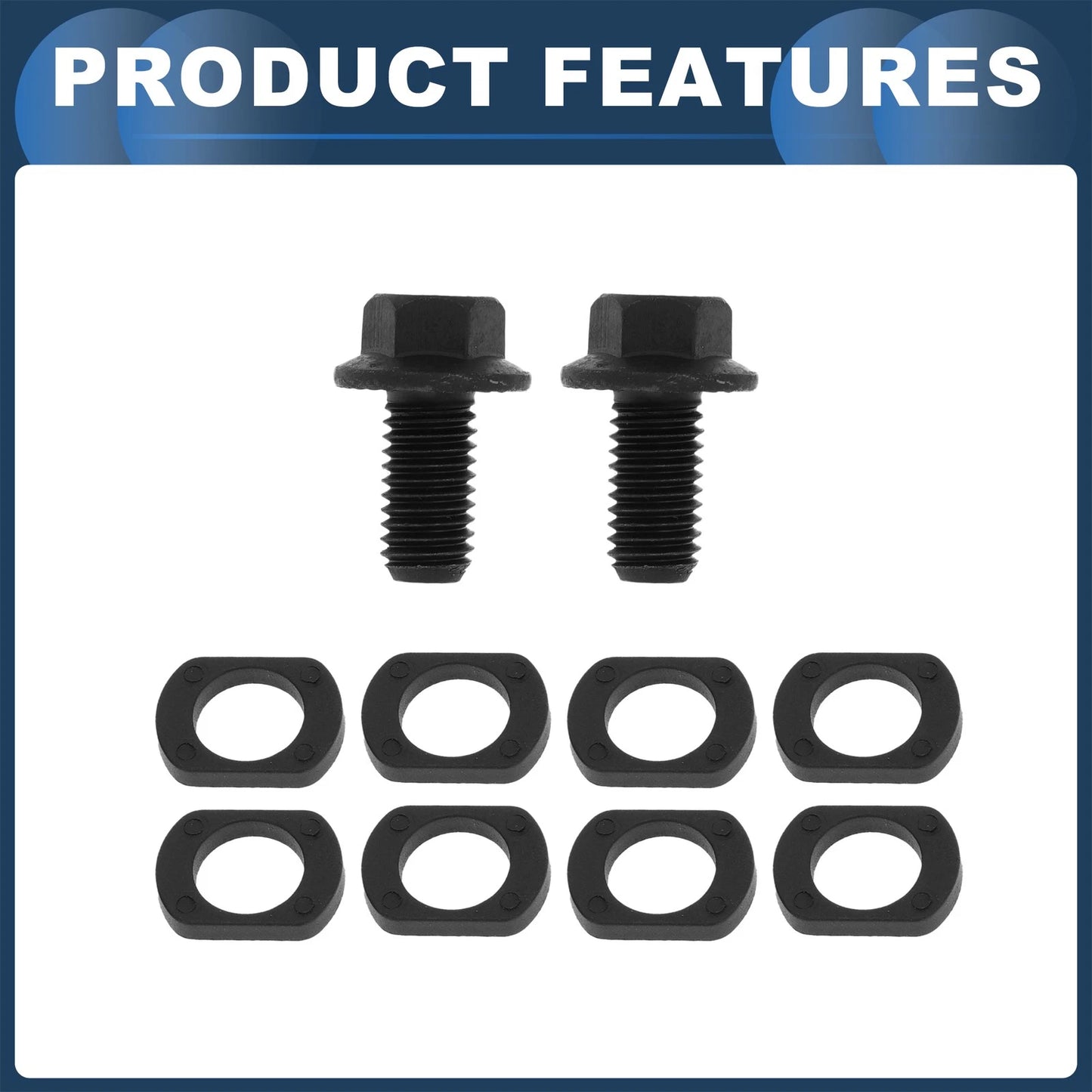 Power Seat Track Repair Kit for Dodge Durango Base (2001) - Black 1 Set