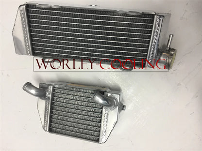 Aluminum Radiator & Silicone Hoses for KTM SX85 SX105 (2003-2012)