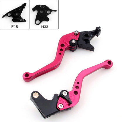 Brake Clutch Lever for Honda CBF1000, VFR1200F (2010-2017) Red 2 x