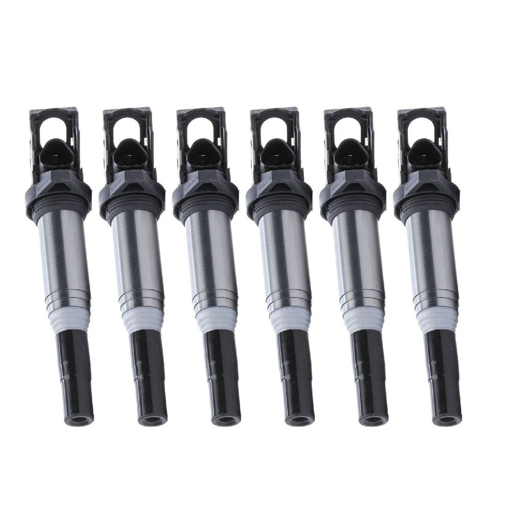 6Pcs Ignition Coil Set for BMW X3 X5 325 335 535 E82 (2004-2013)