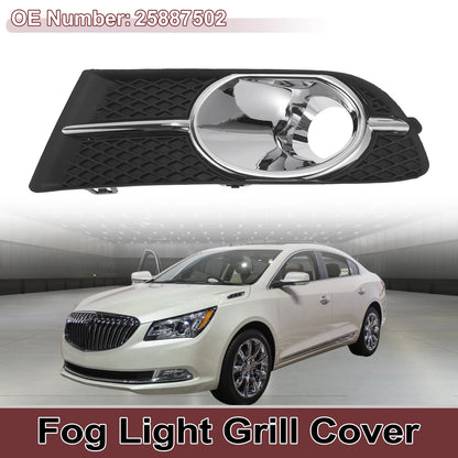 1 Pc Car Front Left Fog Light Grill for Buick Verano (2012–2017)