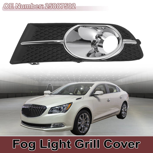 1 Pc Car Front Left Fog Light Grill for Buick Verano (2012–2017)
