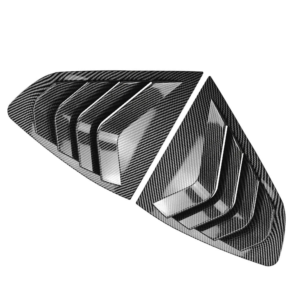 Rear Window Shutter Louver Cover Trim for BMW X4 G02 M40i (2018-2024)