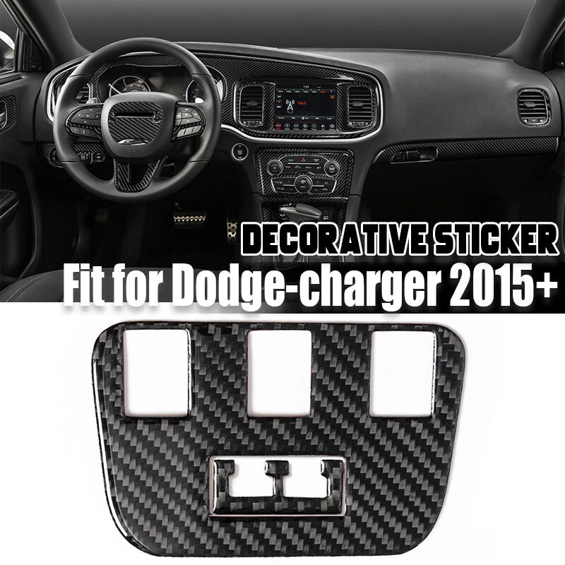 Rear Seat Heater Button USB Panel Cover for Dodge Charger (2015 - Present)