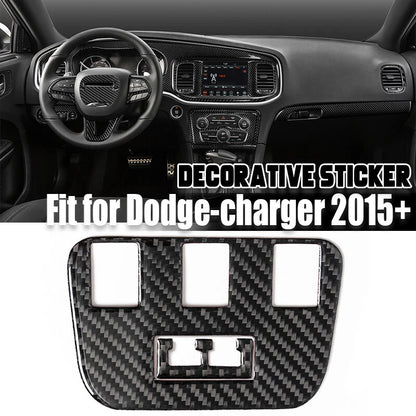 Rear Seat Heater Button USB Panel Cover for Dodge Charger (2015 - Present)