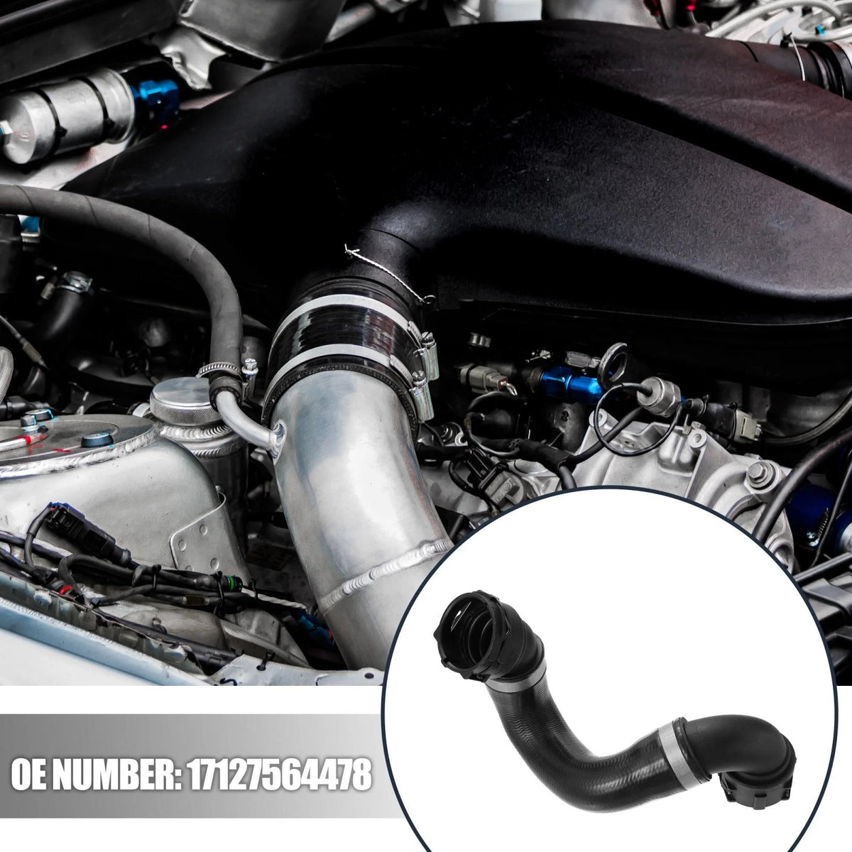 Crankcase Vent Hose from Valve Cover for BMW 328i (2007 - 2013)