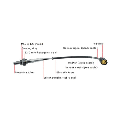 Oxygen O2 Sensor for Nissan Skyline R33 Pulsar N14 N15