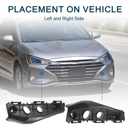 Front Bumper Retainer Bracket for Toyota Corolla (2014-2019) - 1 Pair