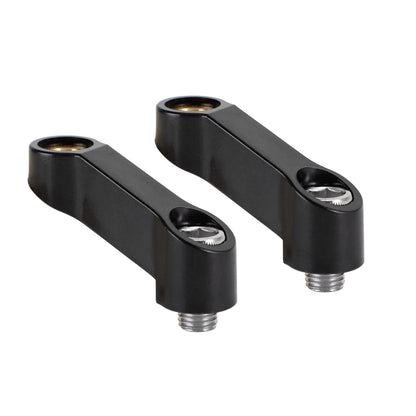 M10 x 1.25mm Plastic Motorcycle Extension Mirrors
