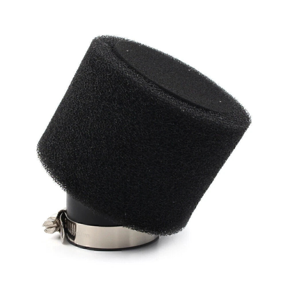 42mm Angled Black Air Filter for ATV Quad Go Kart CRF XR Pit Dirt Bikes