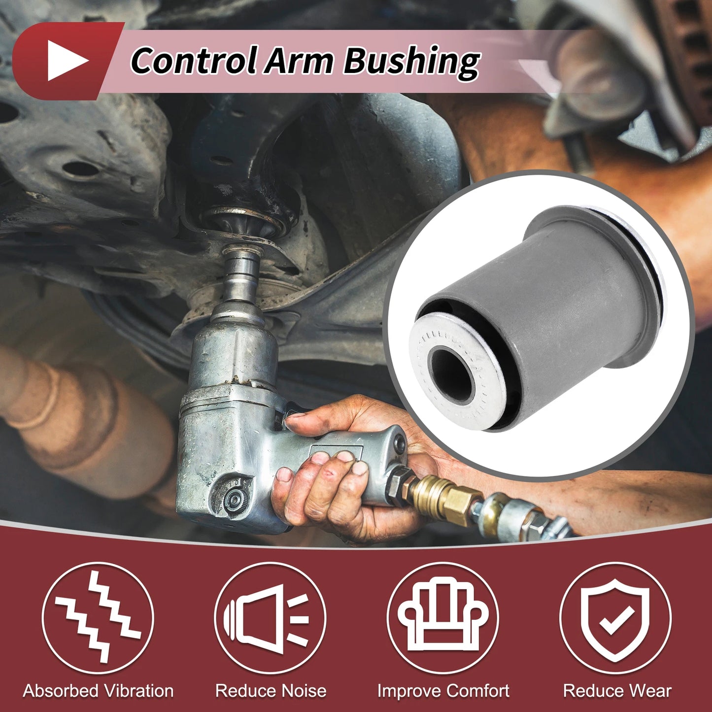 Rear Control Arm Suspension Bushing for Toyota Dyna (2001-2021)