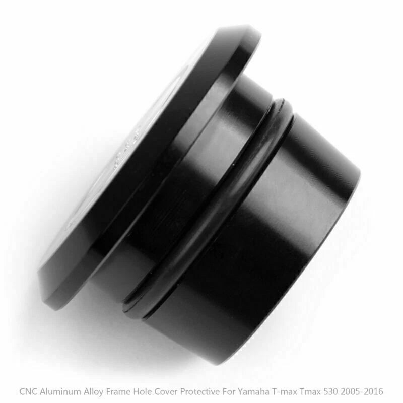 CNC Hole Cover Guard Black for Yamaha T-Max 530 (2005-2016)