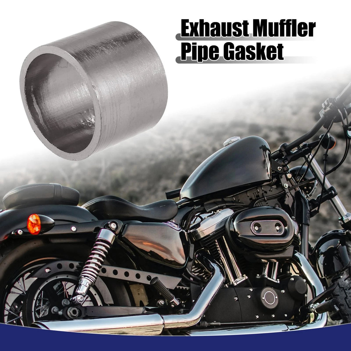 38mm ID 45mm OD Exhaust Muffler Pipe Gasket Seal Ring for Motorcycle