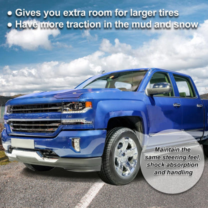 0.5 in Front Leveling Lift Kit Spacer for Chevy Silverado 1500 (2007-2019)
