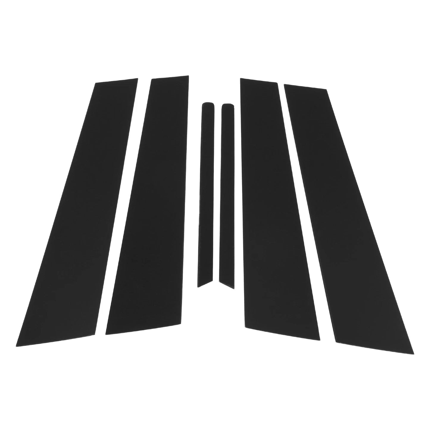 6 Pcs Door Pillar Window Trim for Kia Optima (2011-2015) Black