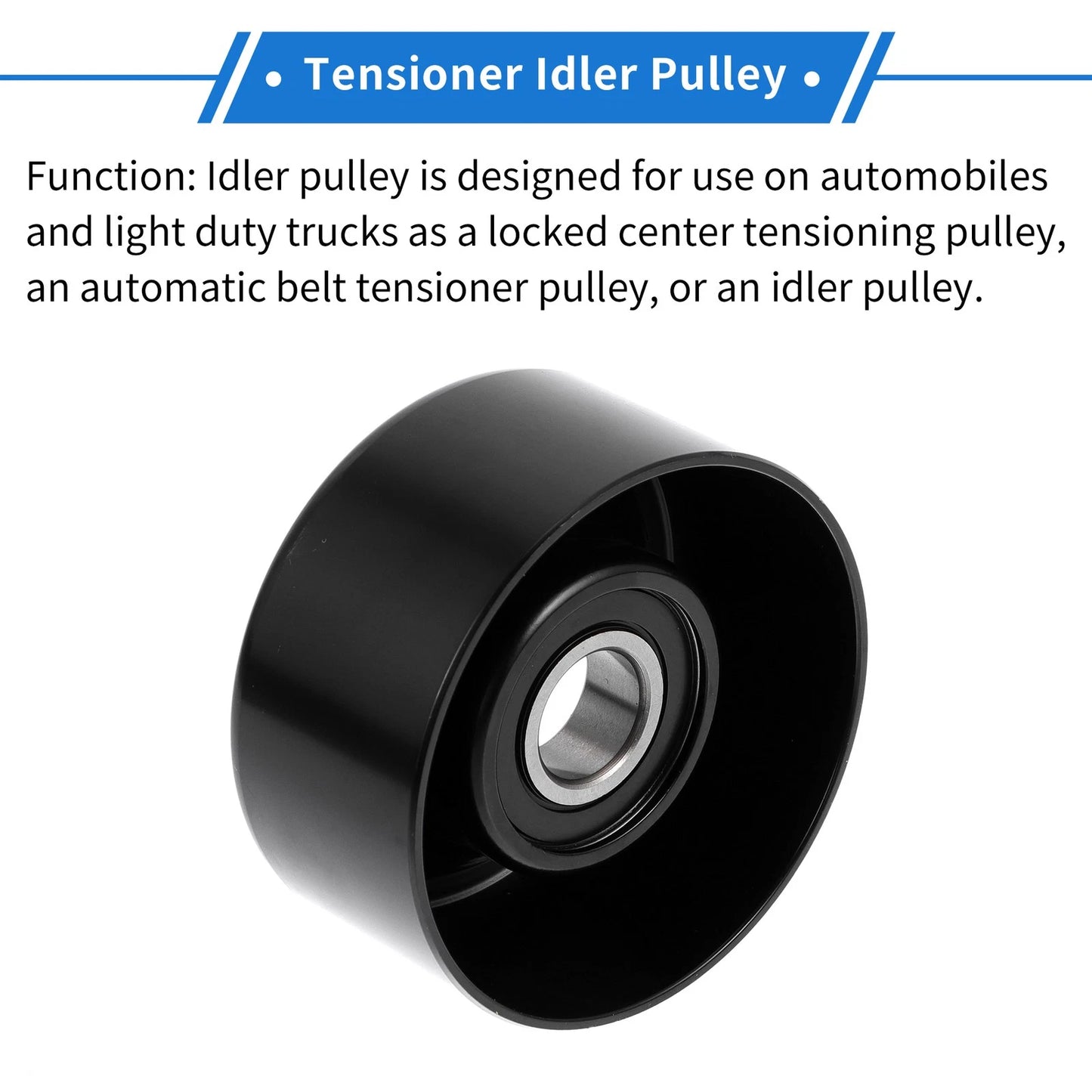 Drive Belt Idler Pulley for Acura TSX (2004-2014) 1 Pc
