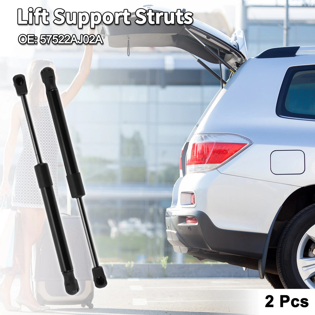 Rear Hatch Lift Supports for Subaru Legacy Sedan (2010-2014)