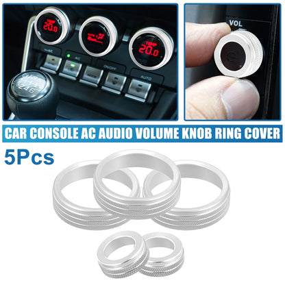 5x AC Audio Volume Knob Cover for Subaru BRZ GR86 (2022–2022)