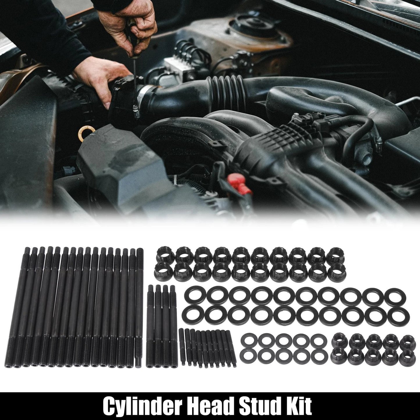 3 x Cylinder Head Stud Kit for Chevy LS1 LQ9 (1997-2003)